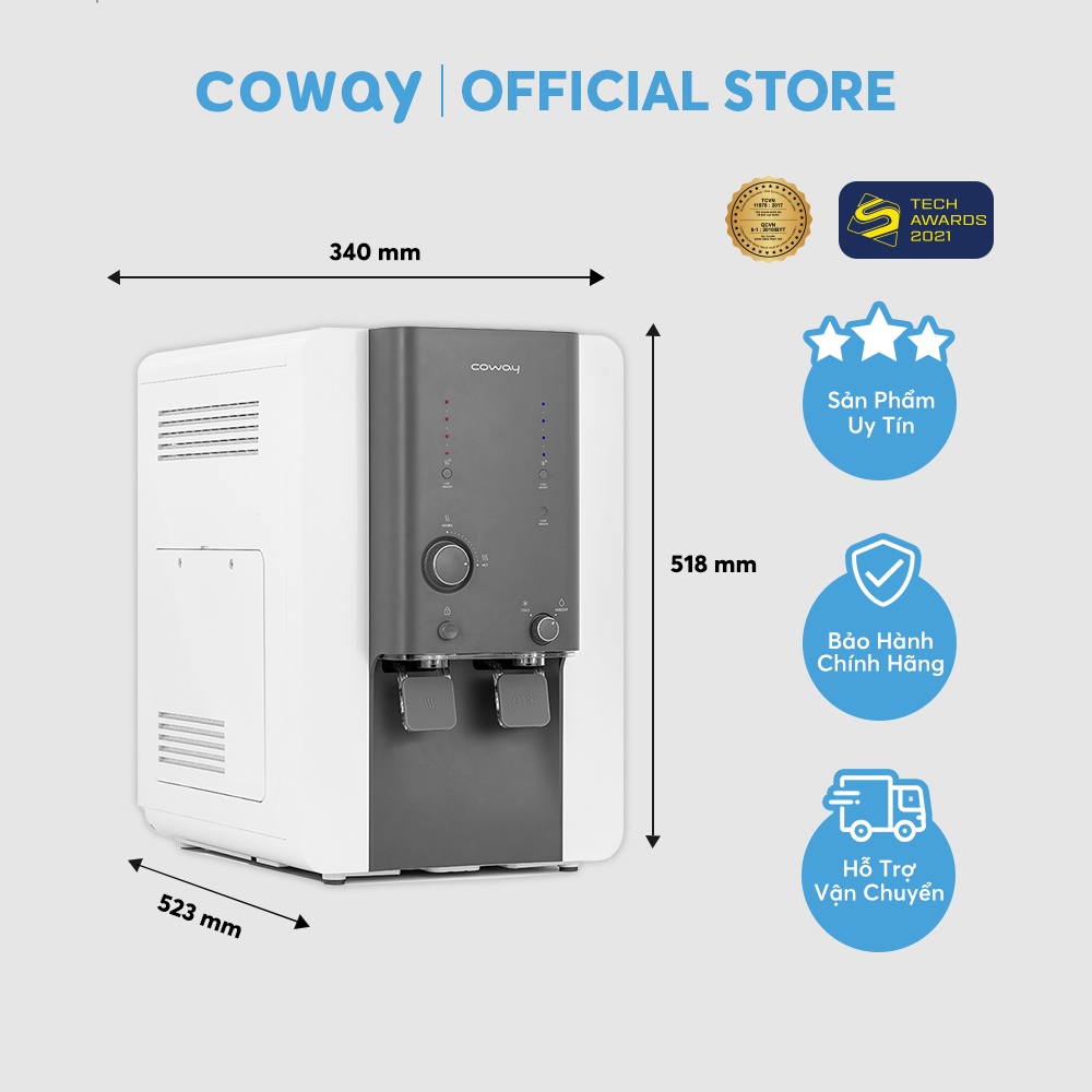 Máy lọc nước nóng lạnh Coway Villaem 2 CHP-18AR - Hàng chính hãng