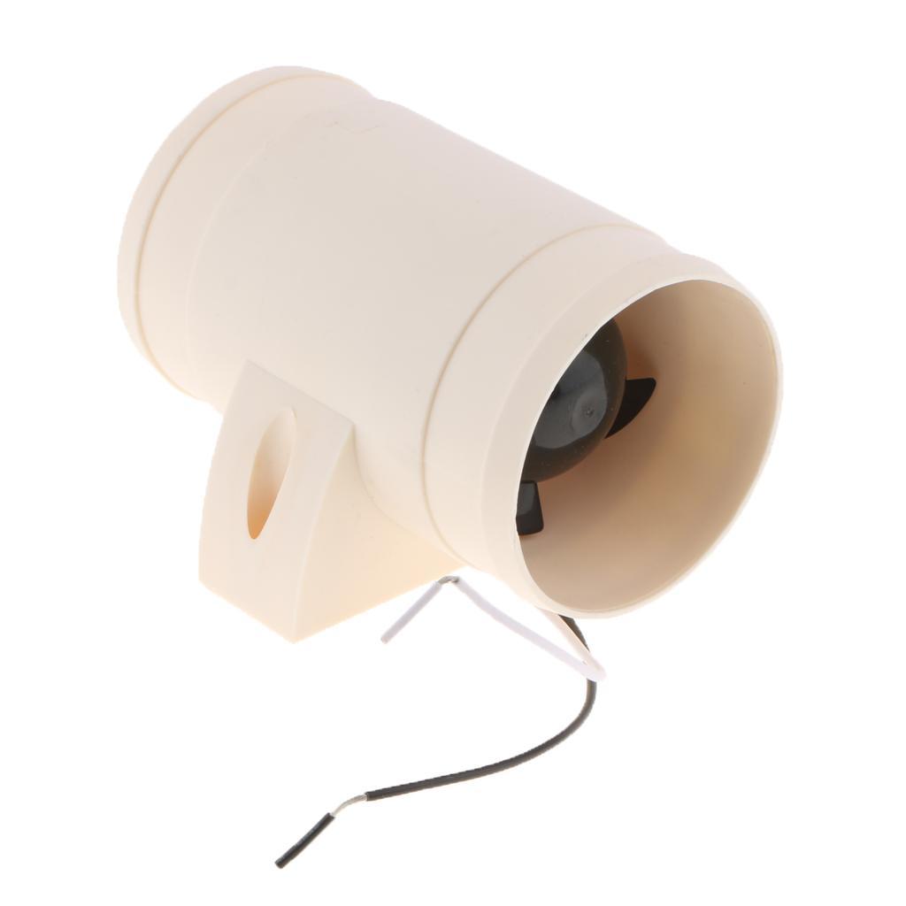 3" In Line 12V Marine Boat Bilge Air Blower Fan 145CFM Ventilation