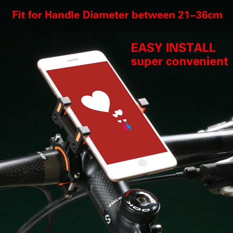 Giá đỡ điện thoại bằng hợp kim nhôm chống sốc cho xe đạp địa hình