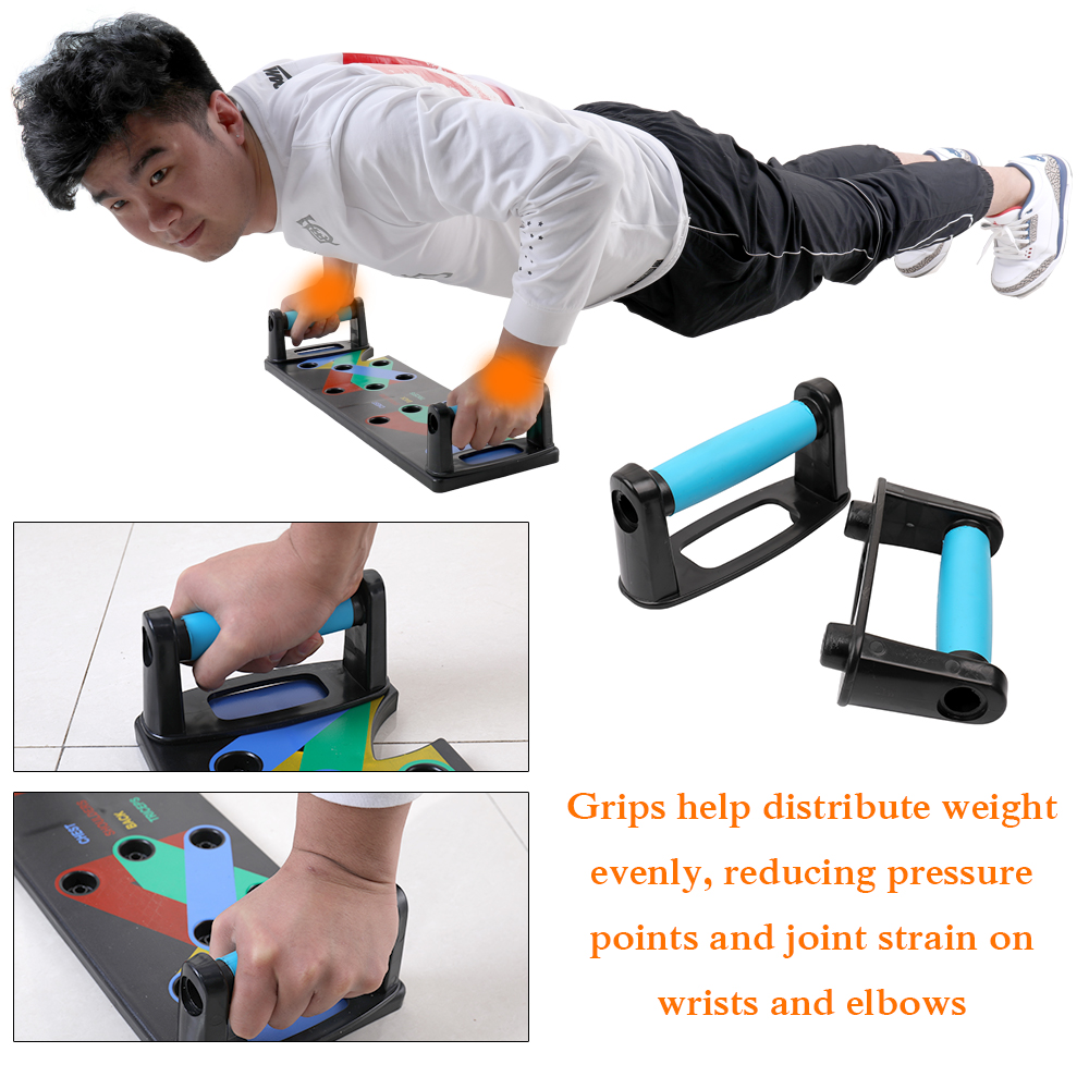 Bộ Dụng Cụ Hướng Dẫn Tập Luyện Hít Đất, Chống Đẩy Đa Năng