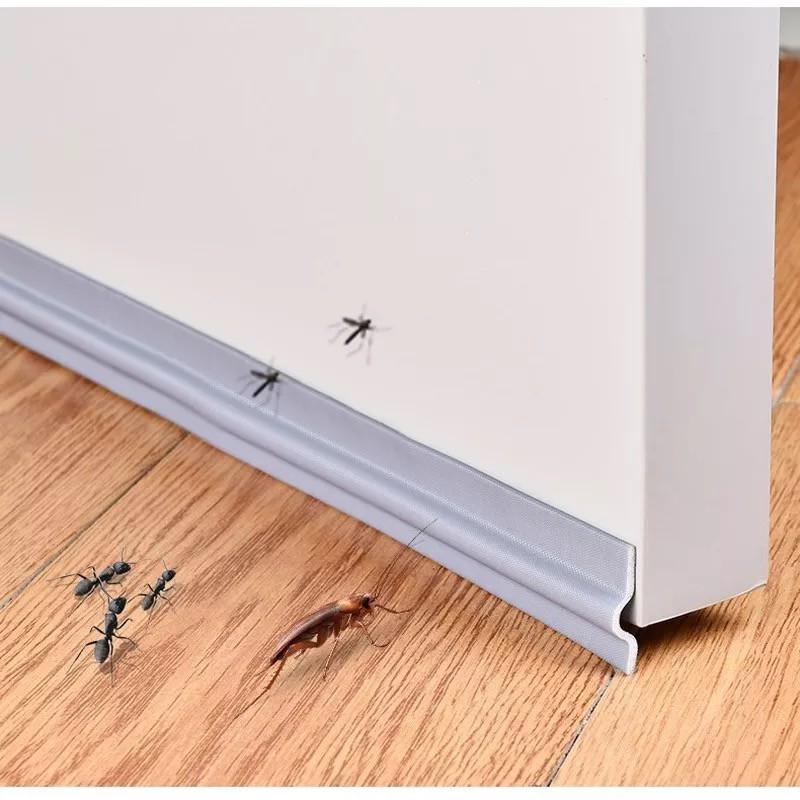 2m Ron Màng PE Loại Cải tiến Dán Chắn Nước Gió Chặn Khe Cửa Ngăn Côn Trùng,Bụi Bẩn,Cách Âm Cánh Cửa