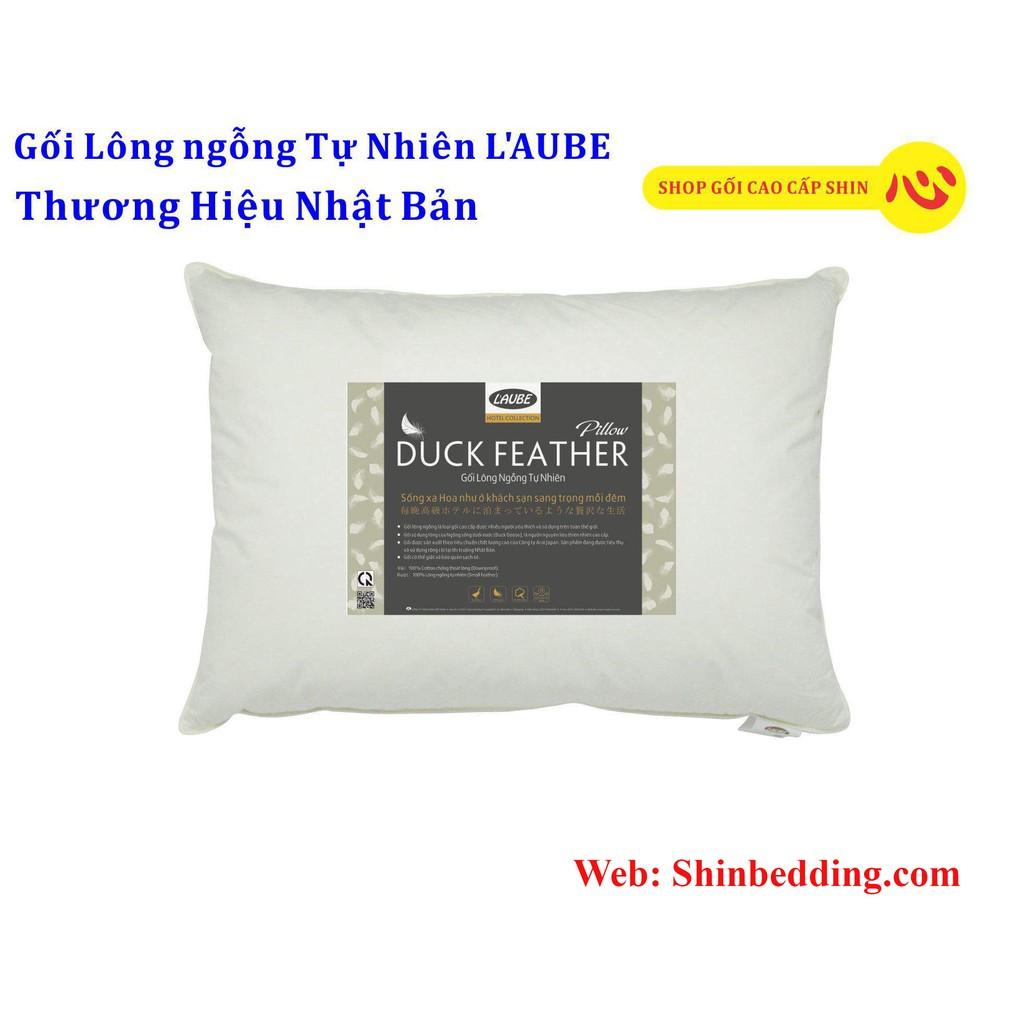 Gối ngủ lông vũ tự nhiên cao cấp 50x70cm