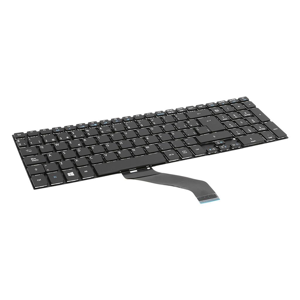 Black ES Layout PC Keyboard For Acer Aspire 5755G 5830T E1-530 E1-572