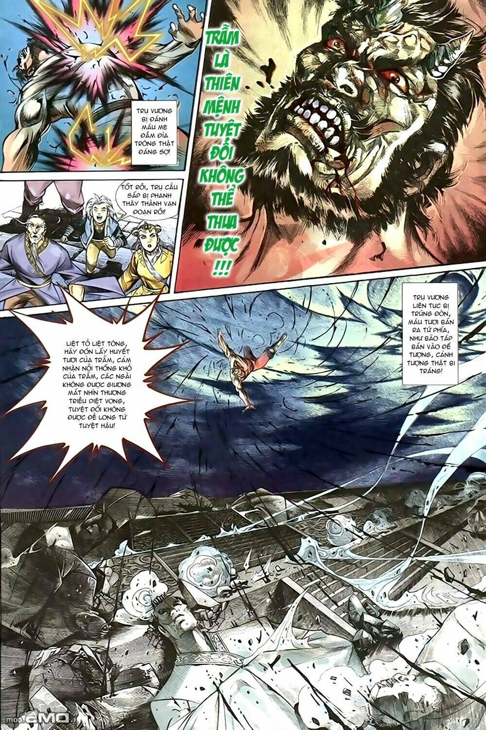 thiên tử truyền kỳ 1 - cơ phát khai chu bản chapter 163 17