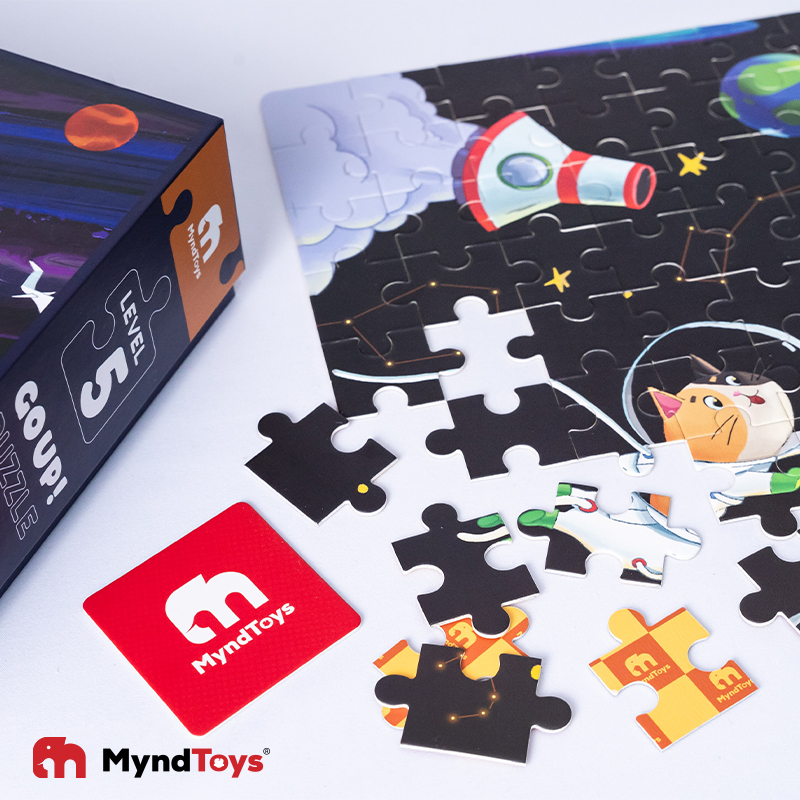 Đồ Chơi Xếp Hình MyndToys - GO UP! Puzzle – Level 5 – Luna Adventure