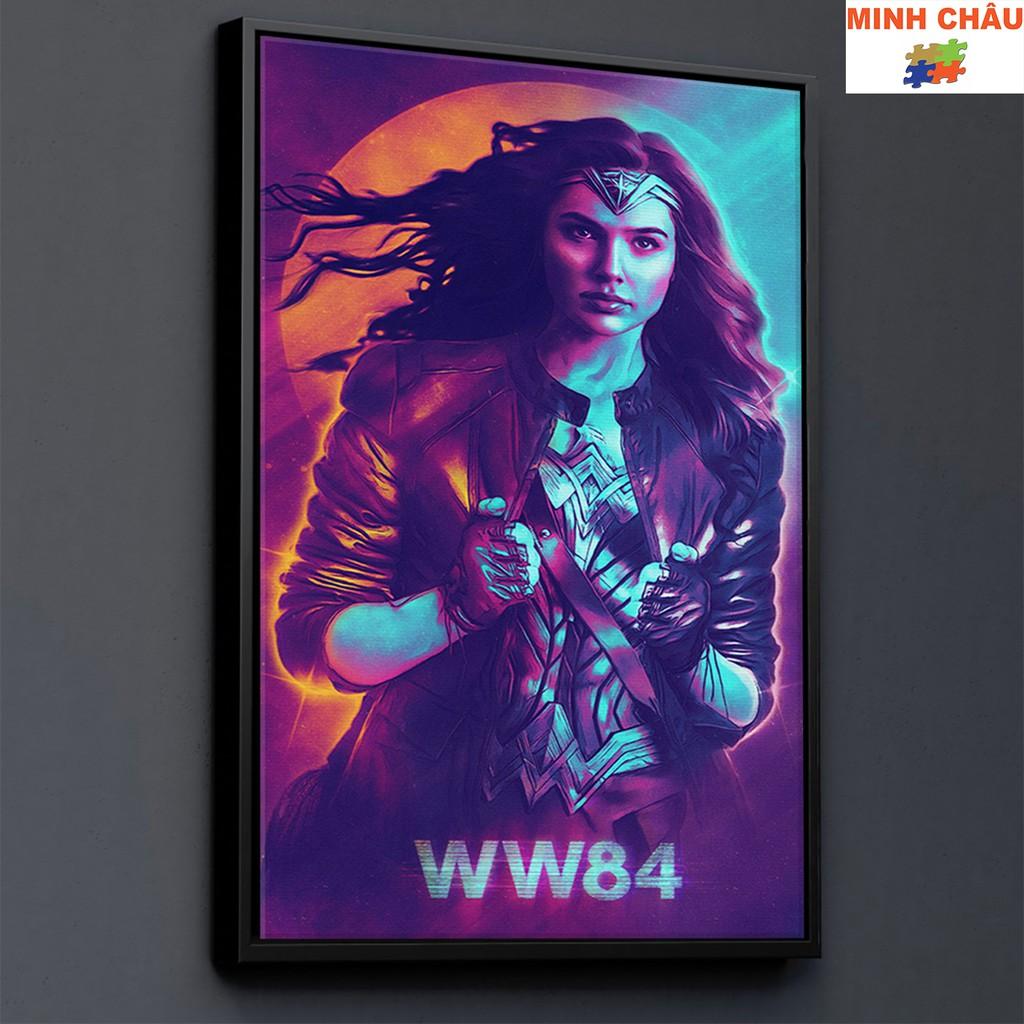 Tranh Canvas | Tranh treo tường trang trí SIÊU ANH HÙNG - WONDER WOMEN 12