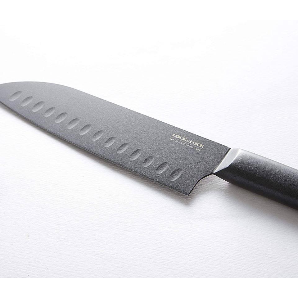 Dao nhà bếp Lock&amp;Lock Santoku Knife CKK312 dài 300mm, bằng thép không gỉ - Hàng chính hãng - Hapos