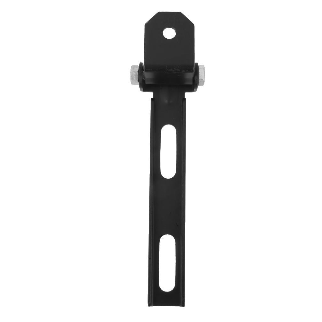 Motorcycle Seat Front Mounting Bracket for Chopper Bobber -Black