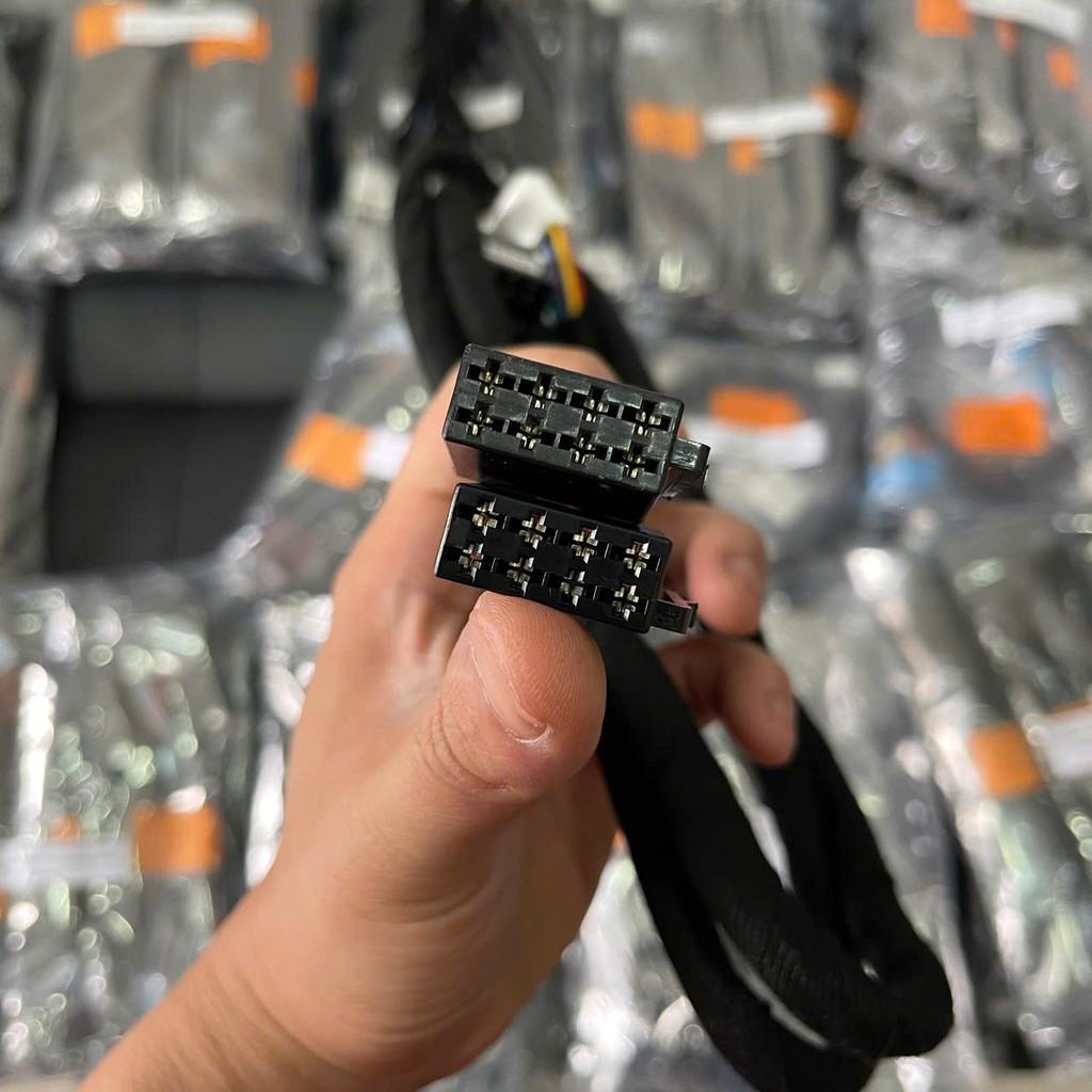 DÂY GIẮC DSP/AMPLI NỐI MÀN HÌNH NGUYÊN BẢN THEO XE Ô TÔ MG ZS, MG3, MG5, ĐỘ LOA PLUG N PLAY