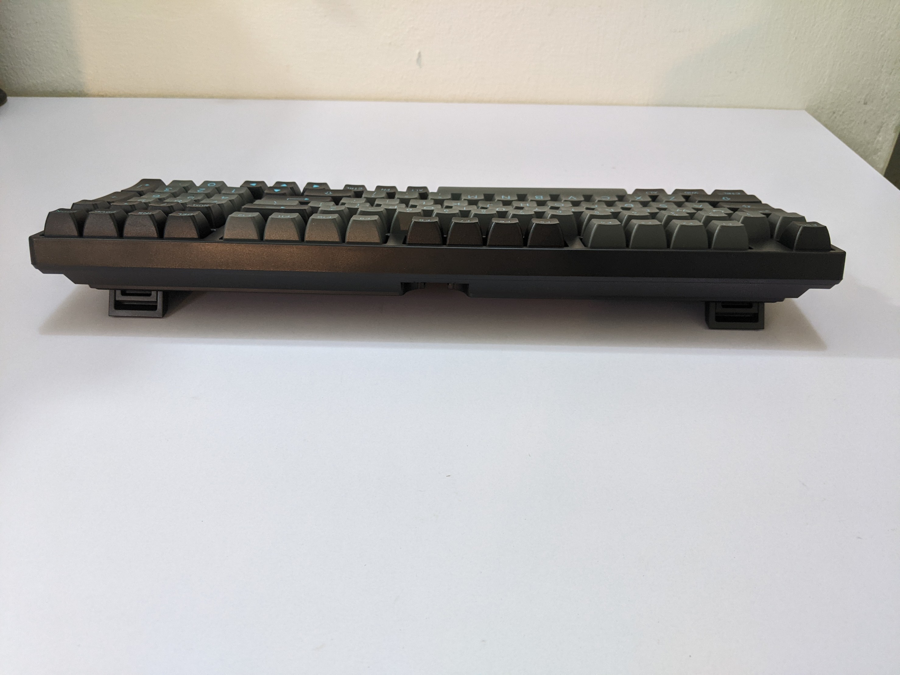 Bàn phím cơ không dây AKKO 3098B Multi-modes Black &amp; Cyan (Akko CS Switch)_Hàng chính hãng