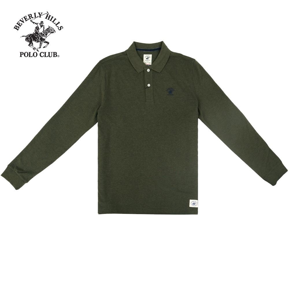 Áo polo nam dài tay 100% cotton Beverly Hills Polo Club - PMRLS20TL103