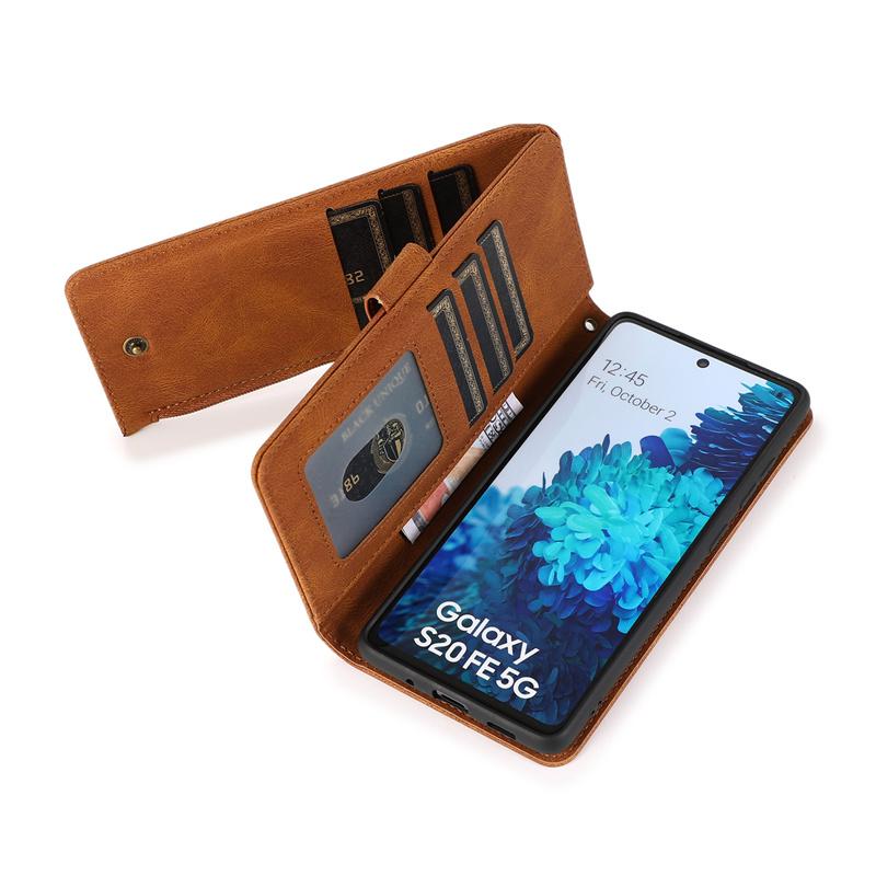Bao Da Nắp Gập Nam Châm Có Ngăn Đựng Thẻ Cho Iphone 6 7 8 Se2 X Xs 11 12 Mini Pro Max