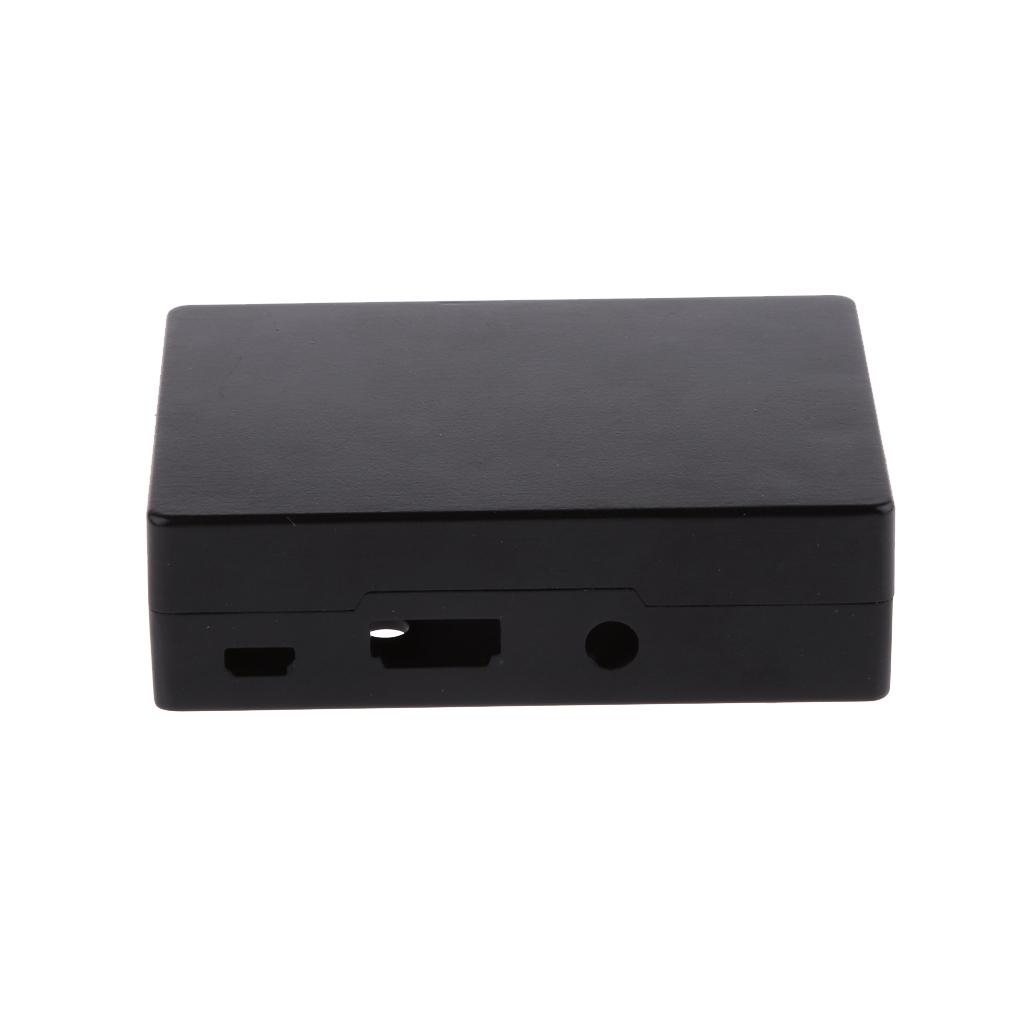 Metal Enclosure Case Box for Raspberry Pi B+ / Raspberry Pi 2 / Pi 3 Black