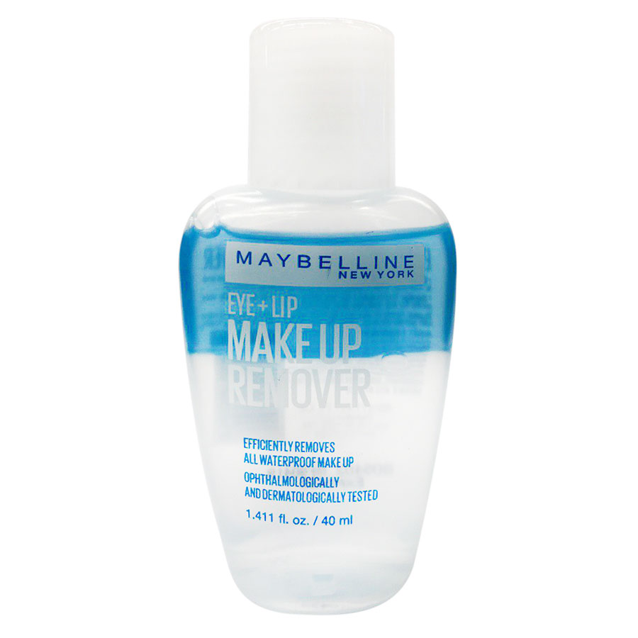 Nước Tẩy Trang Mắt và Môi Chuyên Dụng 2 lớp Maybelline New York Eye & Lip Makeup Remover 40ml