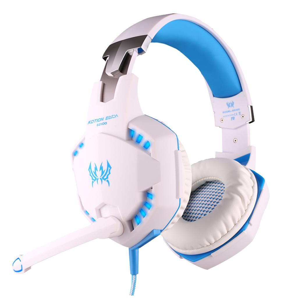 Gaming Stereo Headset Soft Earmuffs Headphone with