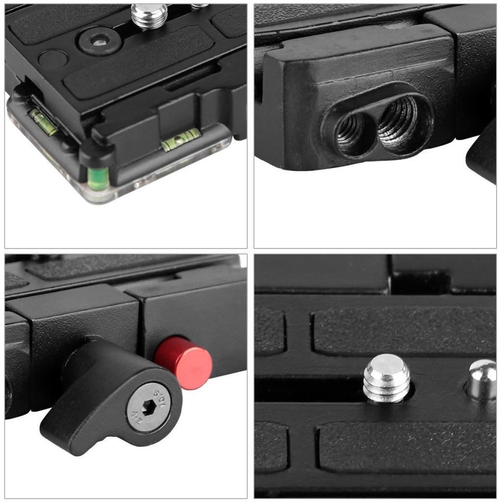 Aluminum Tripod Quick Release Plate Adapter for SLR 501HDV