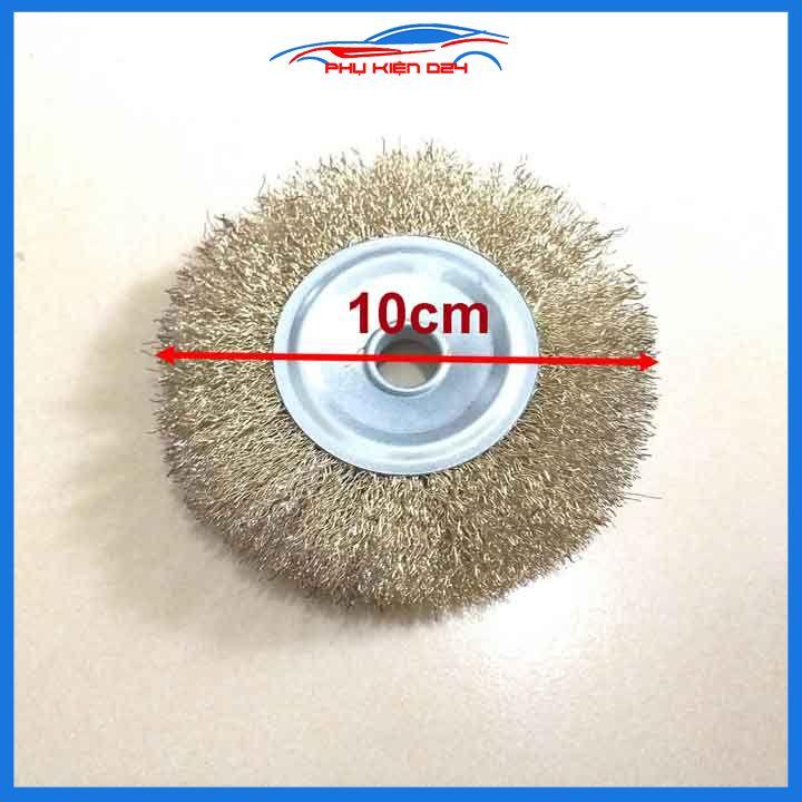 Chổi đánh gỉ sắt, lưỡi mài chà đánh gỉ đường kính từ 10cm/12cm/15cm/20cm/25cm cao cấp