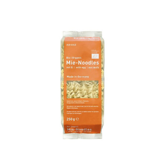 Mì tôm hữu cơ có trứng Alb.gold 250g