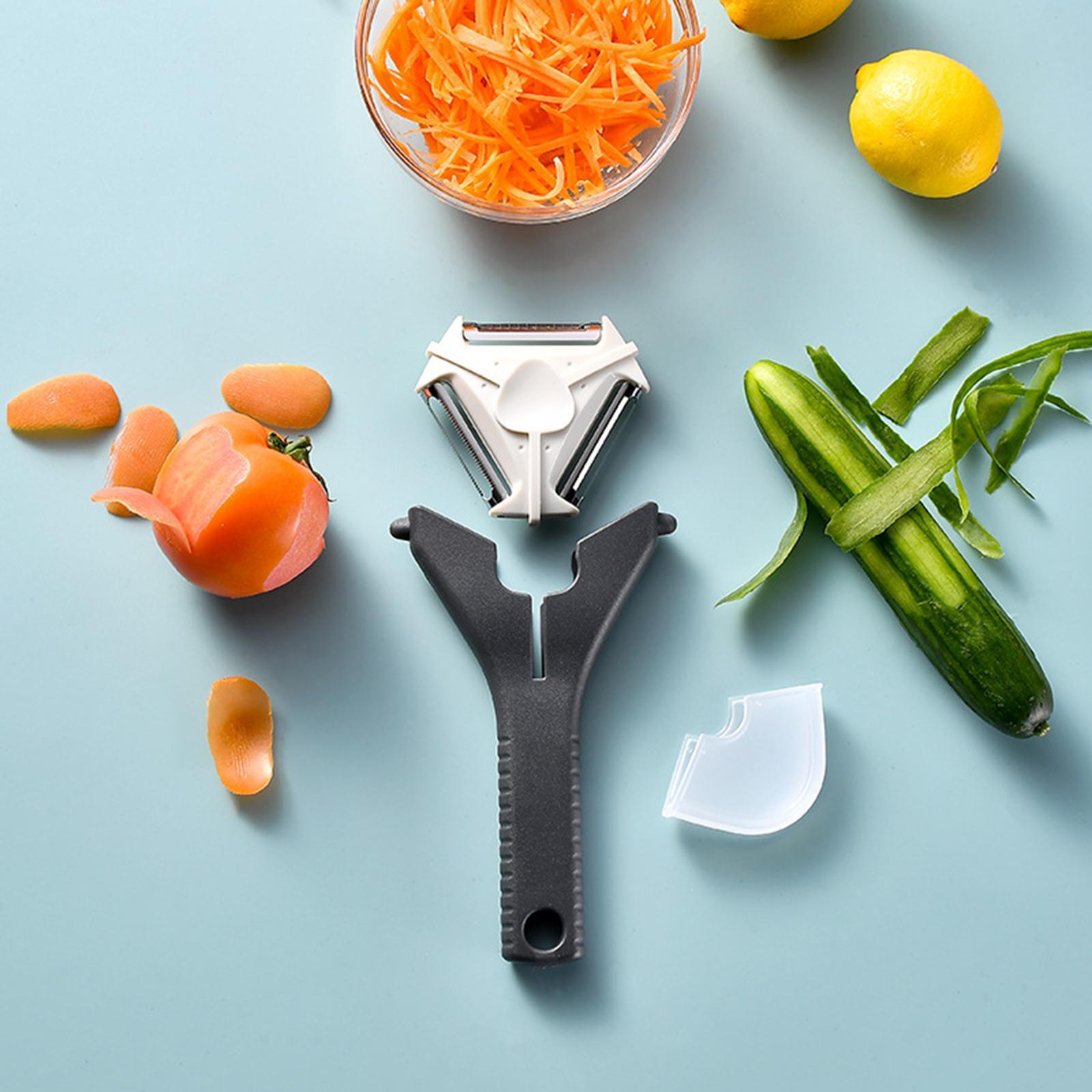 Vegetable Potato Peeler Slicer, Potato Julienne Peeler Fruit Peeler for Peeling Mandoline Cucumber Carrot Kitchen Gadget