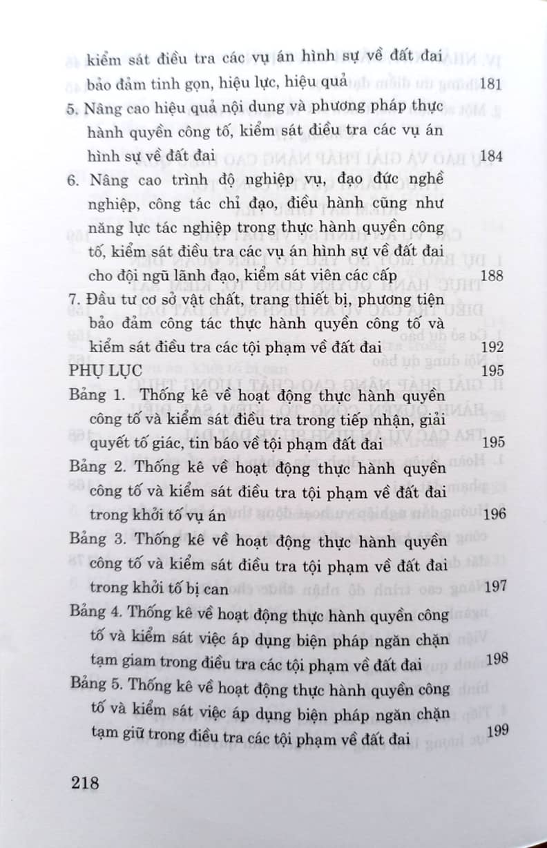 Thực hành quyền công tố, kiểm sát điều tra các vụ án hình sự về đất đai