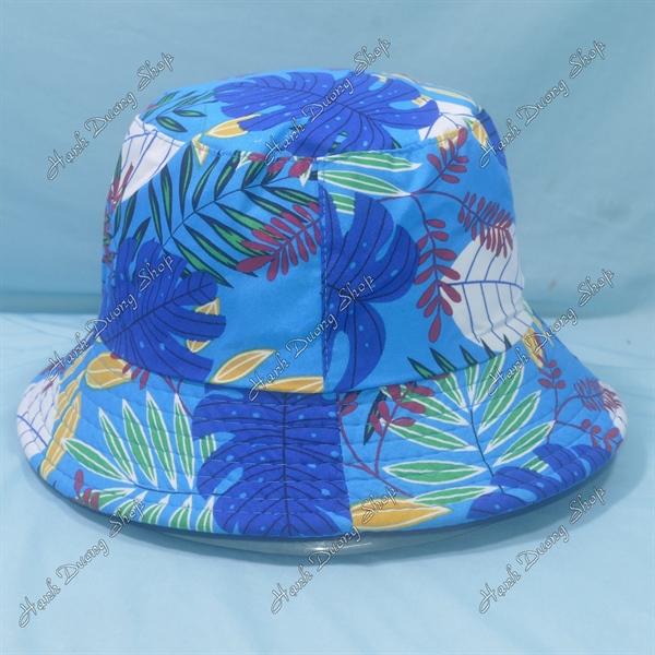 Nón bucket tai bèo chiếc lá xanh đỏ - Chiếc Lá Xanh Đỏ