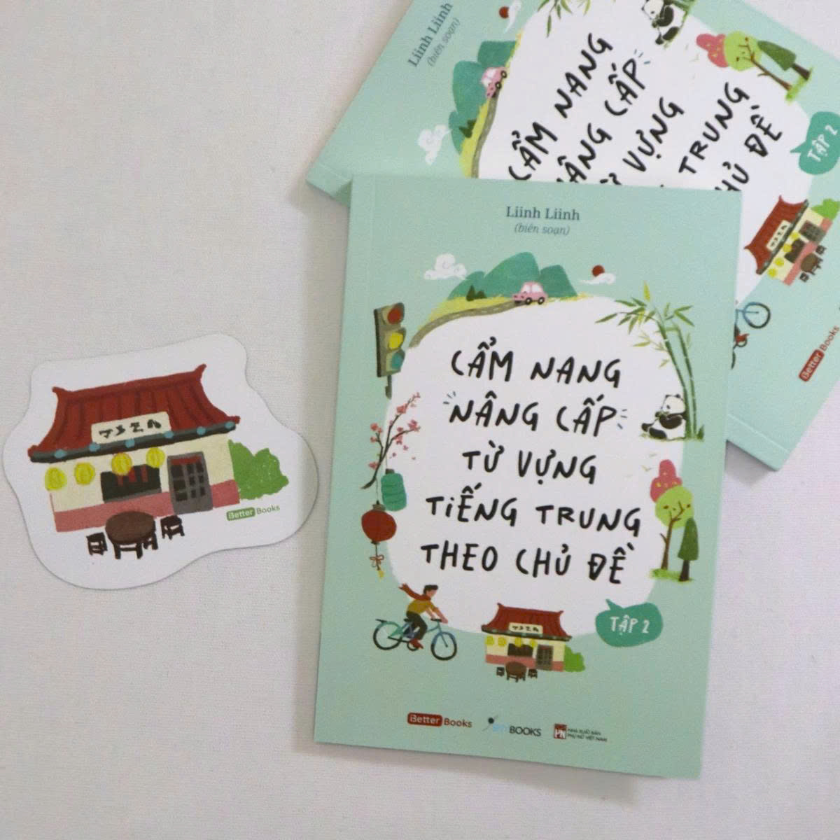 Sách - Cẩm Nang Nâng Cấp Từ Vựng Tiếng Trung Theo Chủ Đề Tập 1 Và Tập 2