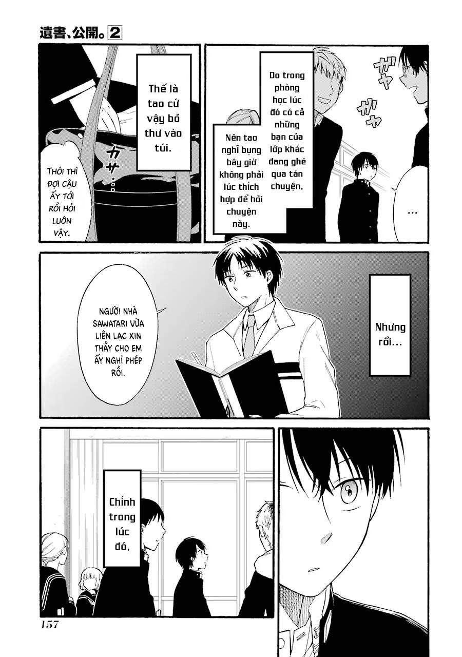 di thư trên bàn chapter 9 7