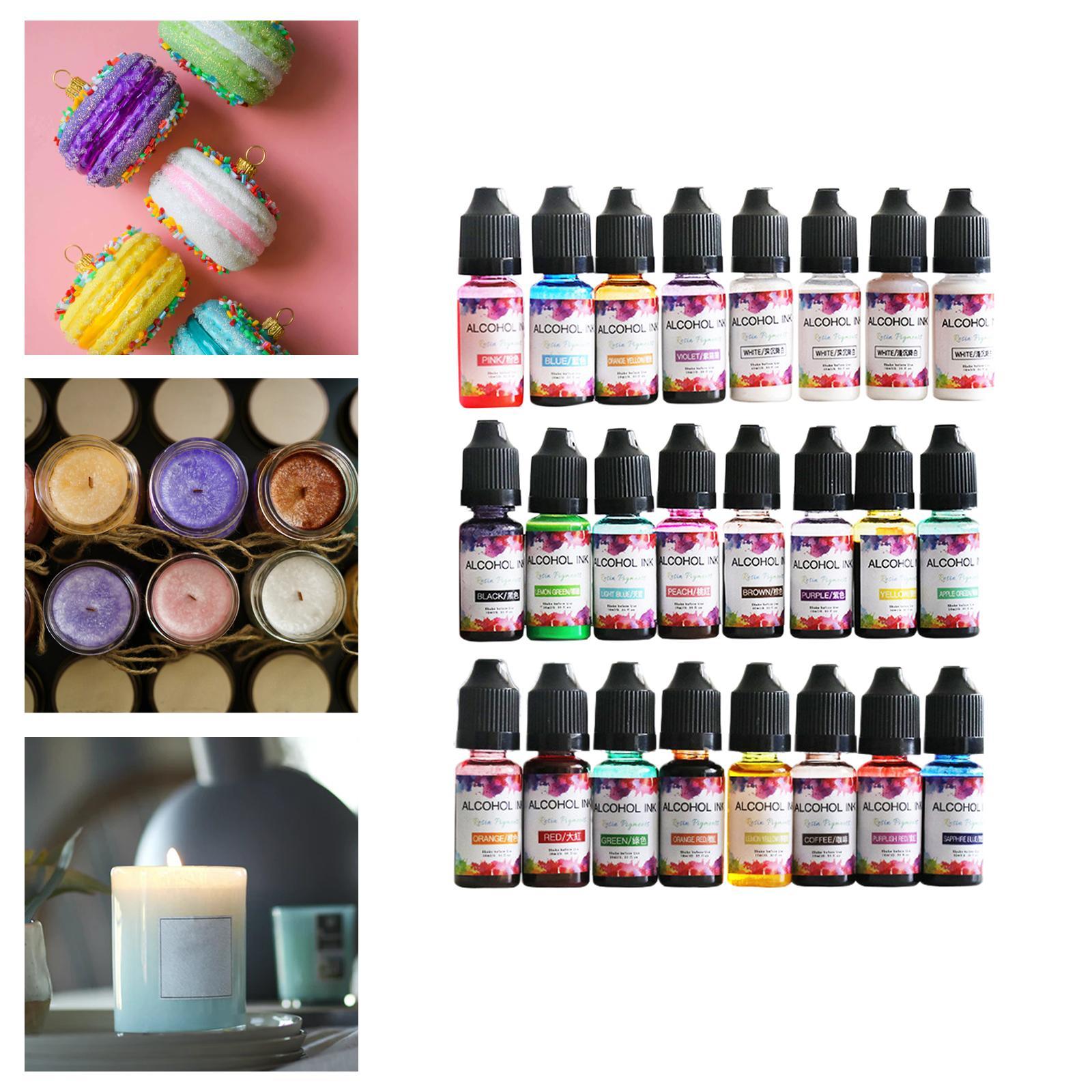6 Bottles 10ml Soap  Colors Food Grade DIY Colorants Pigments