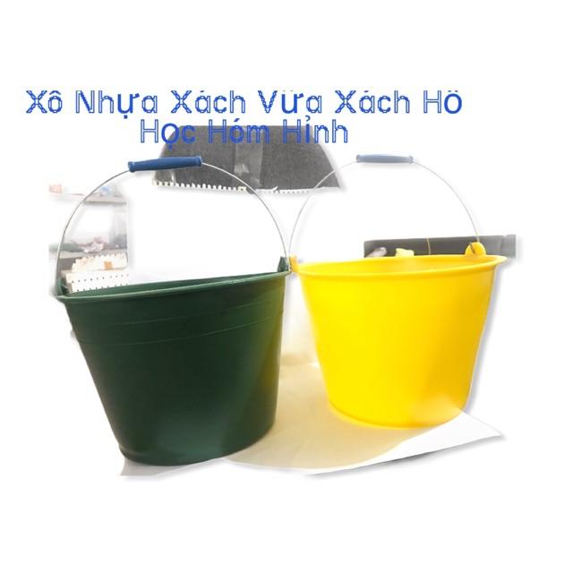 Xô Nhựa Xách Hồ Xách Vữa Đập Không vỡ