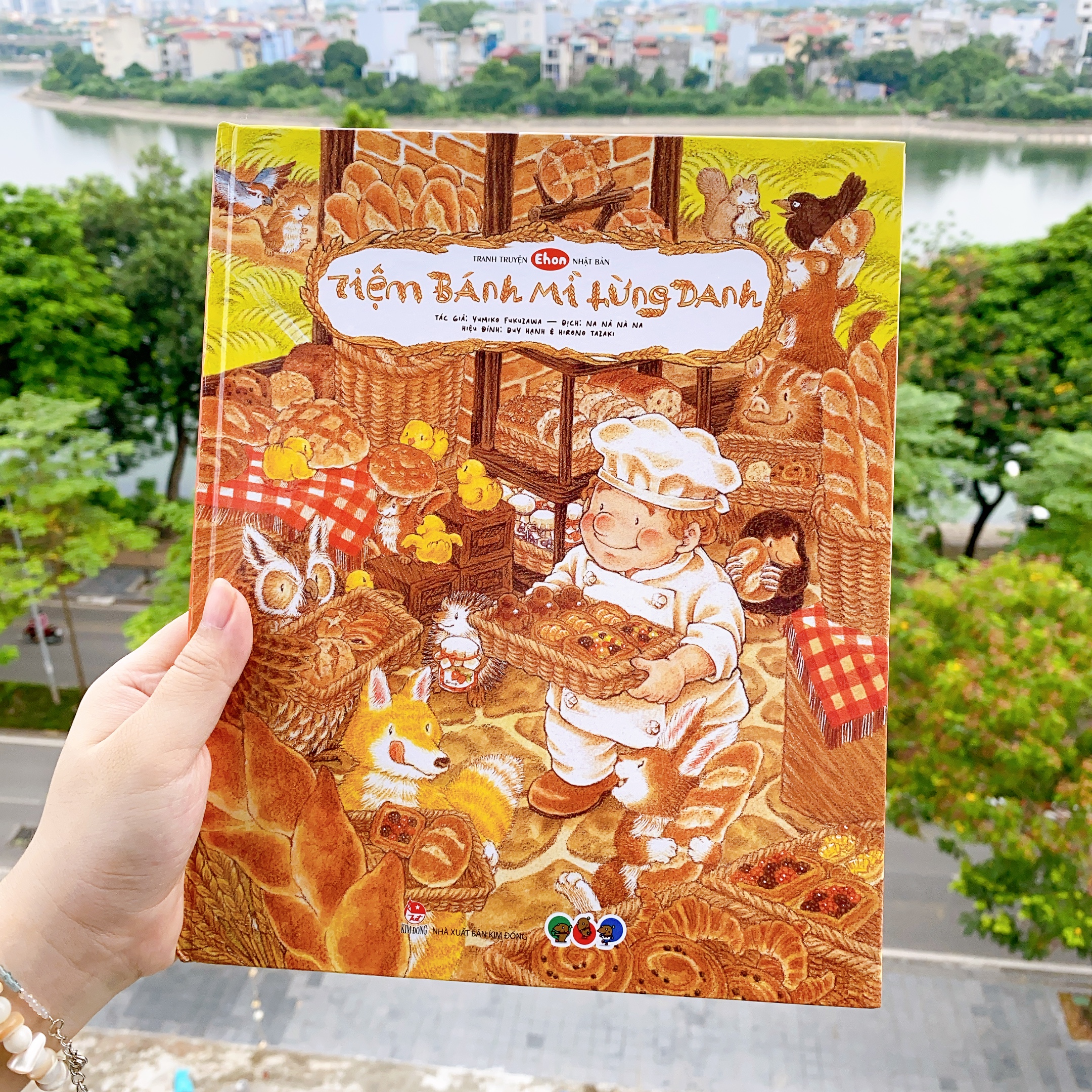 Sách cho bé từ 3 tuổi - Phát triển tư duy Tiệm bánh mì lừng danh