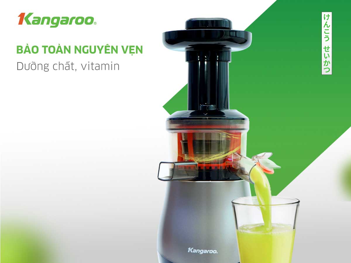 Máy ép chậm Kangaroo KG150SJ - Hàng Chính Hãng