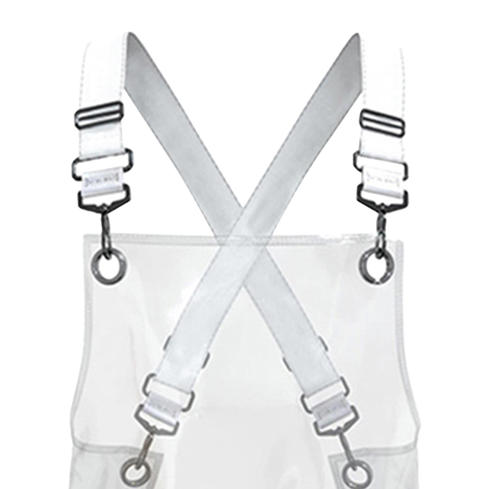 Transparent Apron BBQ Chef Apron Gardening Grilling Baking Apron Paint Apron
