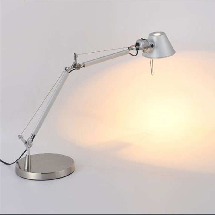 Đèn bàn đọc sách Inox - đèn chống cận MOQIVA