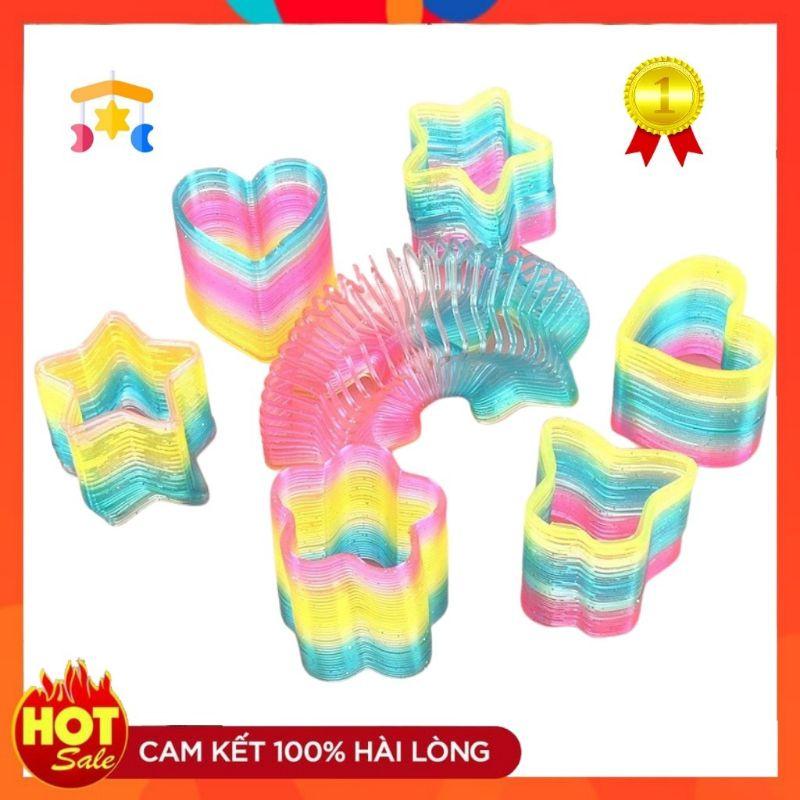 Hộp 24 Lò Xo Cầu Vồng Ma Thuật RAINBOW SLINKY