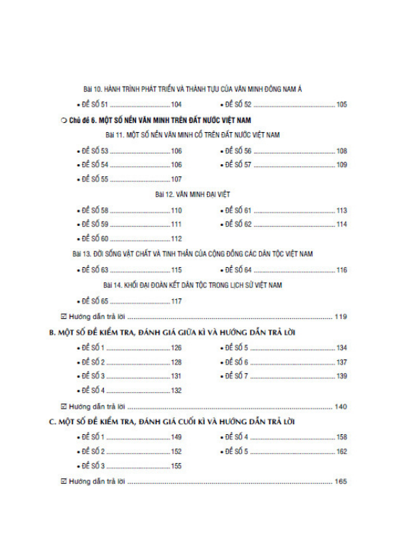 Sách - Đề kiểm tra, đánh giá lịch sử 10 (bám sát sgk kết nối tri thức với cuộc sống)