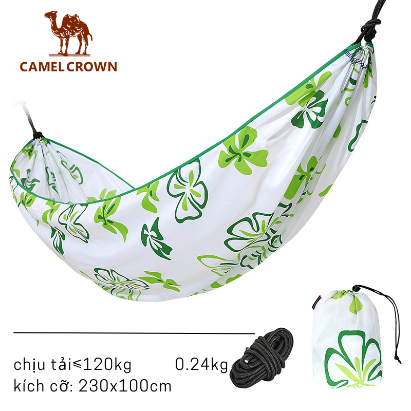 Võng CAMEL CROWN họa tiết độc đáo dễ thương để đi cắm trại