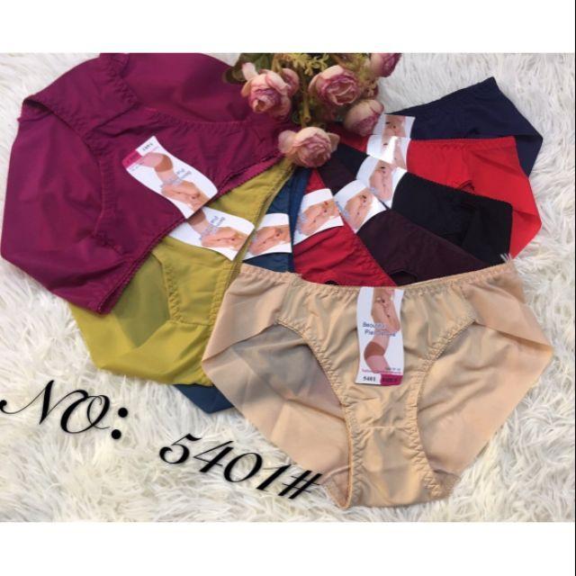 Combo 05 quần lót ko viền size fom to xxl màu ngẫu nhiên