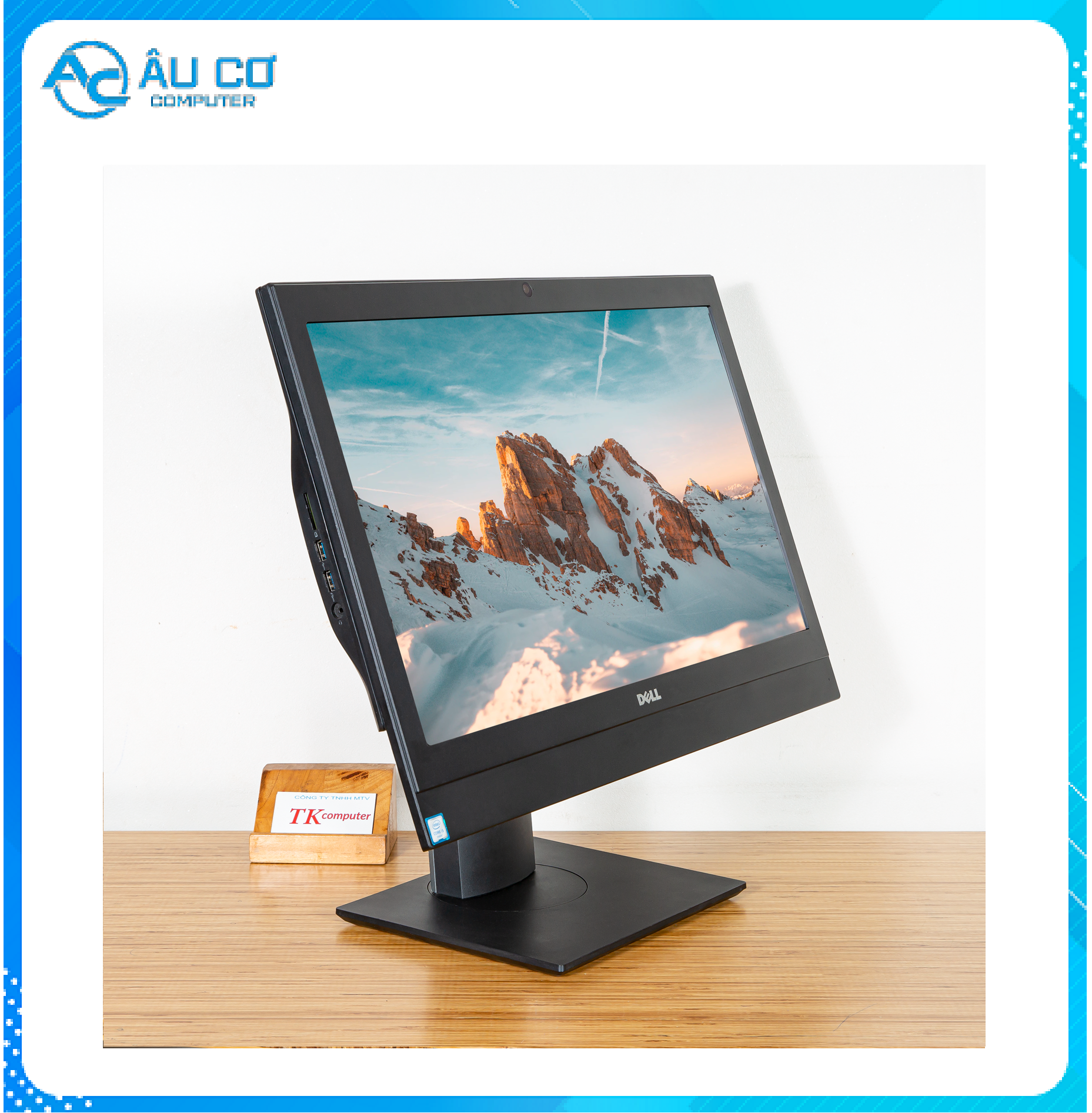 Dell All in one 7440/ Core i5 6500, Dram4 8Gb, ổ NVME 256G, Màn IPS 24'' FHD siêu đẹp