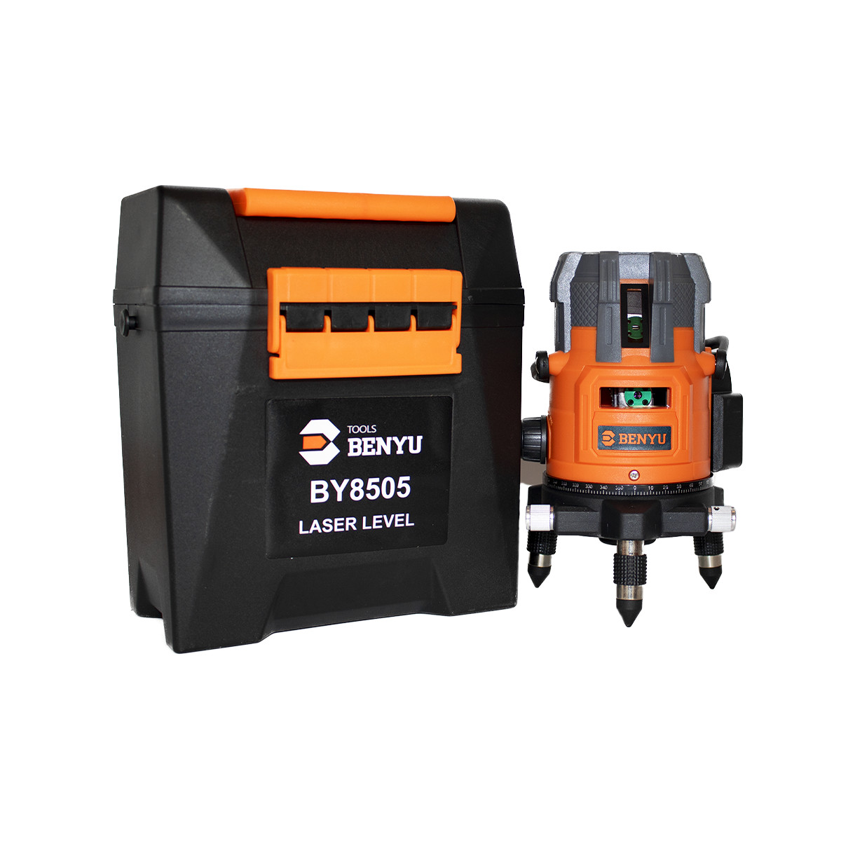 Máy Cân Mực Laser 5 Tia Xanh Benyu BY8505