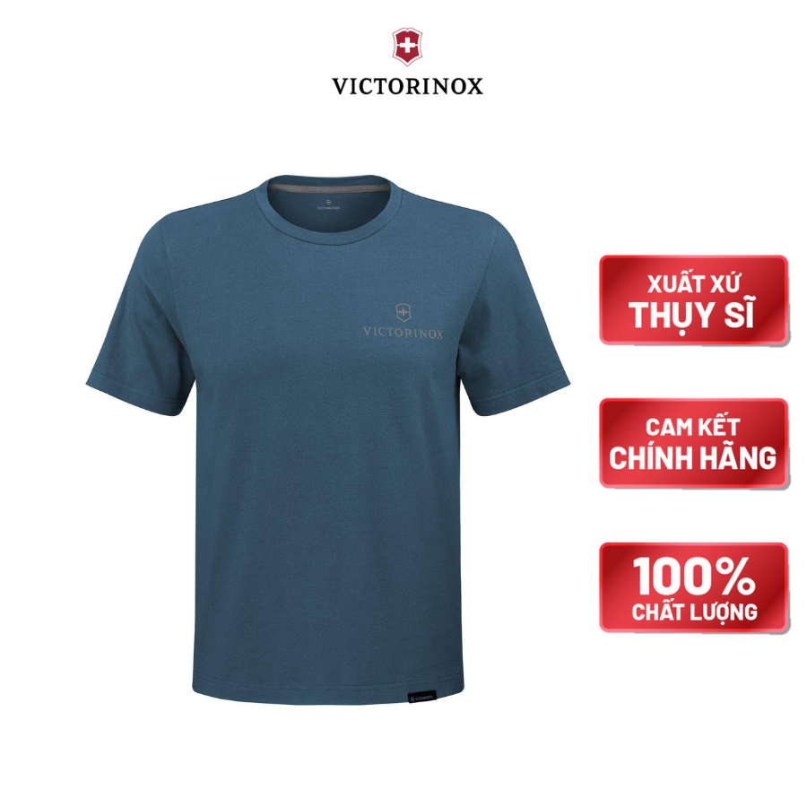 Áo thun Victorinox Brand Collection Logo Graphic Tee - Blue