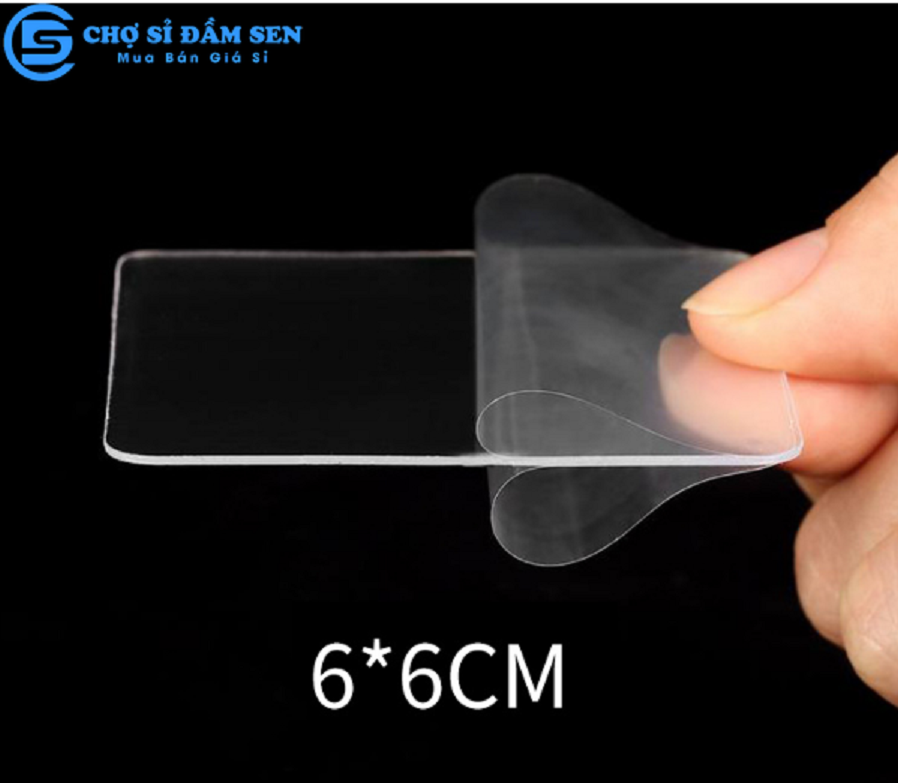 Miếng dán 2 mặt trong suốt siêu dính đa năng G447-MiengDan2mat