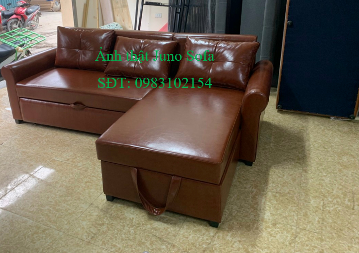 Sofa giường kéo góc L Juno Sofa Chất lượng Kích thước 250 x 150cm