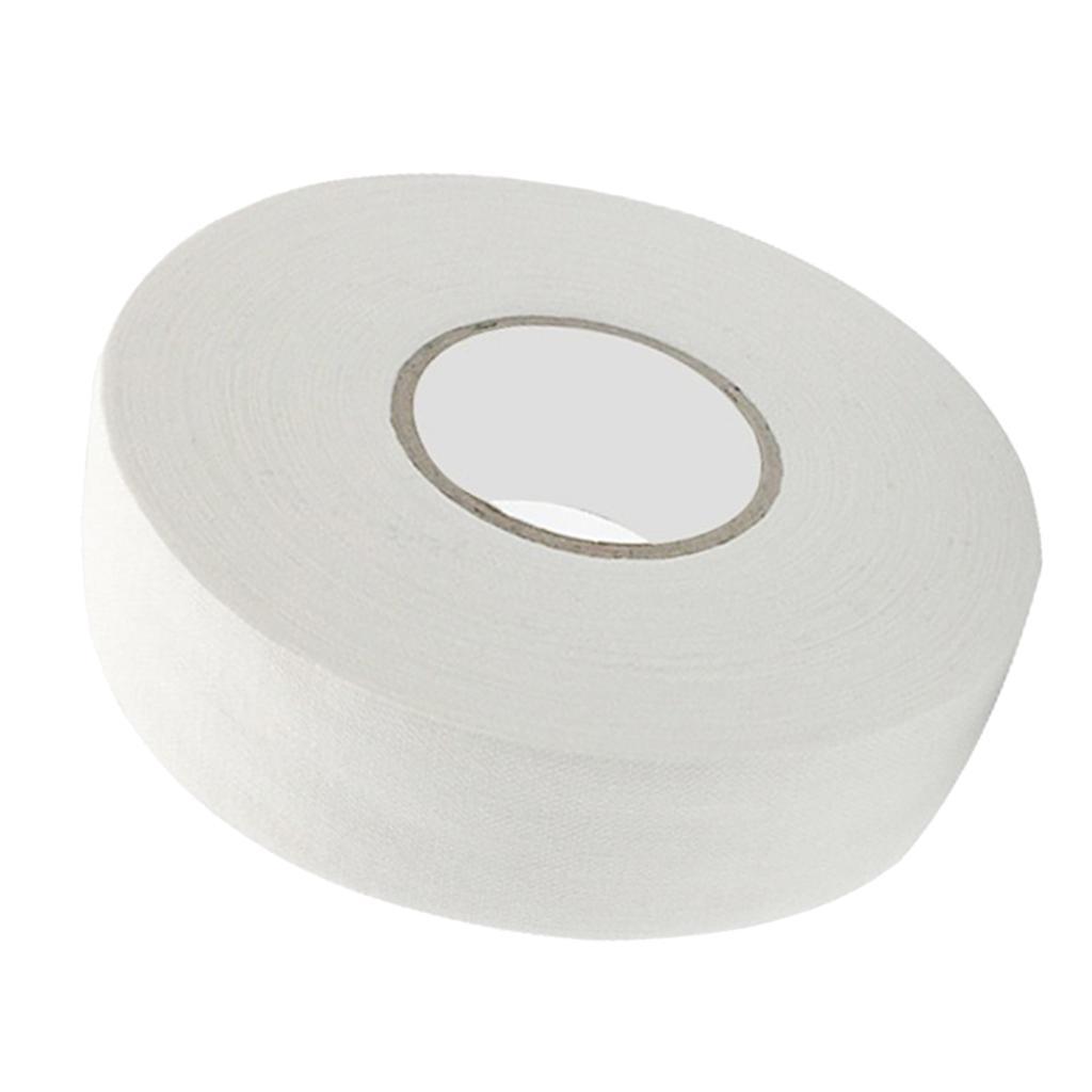 Roll Adhesive Ice Hockey Tape Cotton Cloth Stick Handle White