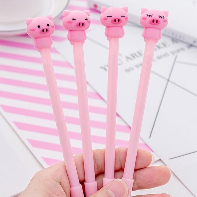 Bút mực nước bé heo hồng cute