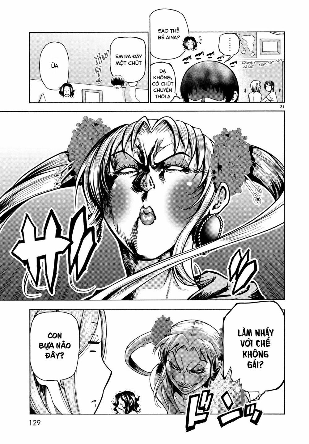 cô gái thích lặn - grand blue chapter 35 31