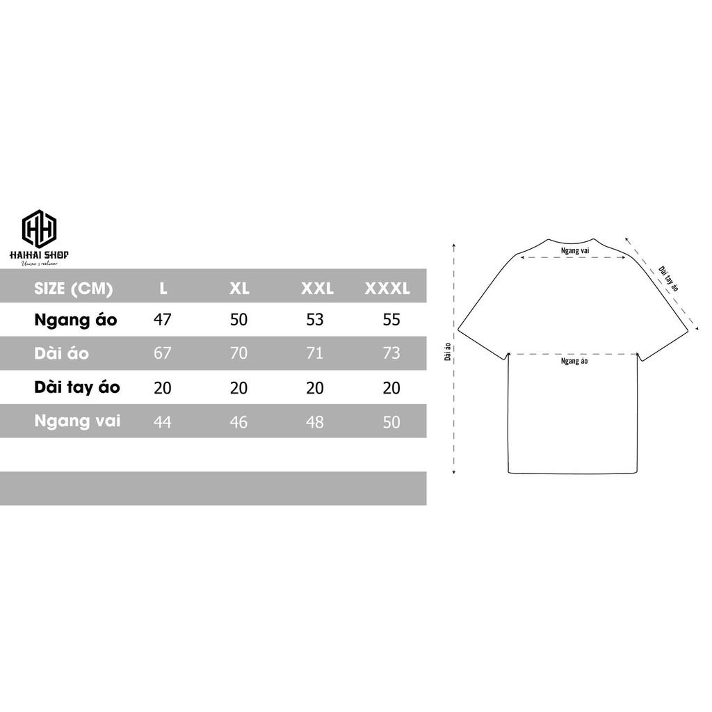 Áo Thun Trơn Phom Rộng Phong Cách Hàn Quốc, Vải TC 75% Cotton Dày Co Giãn 4 Chiều.