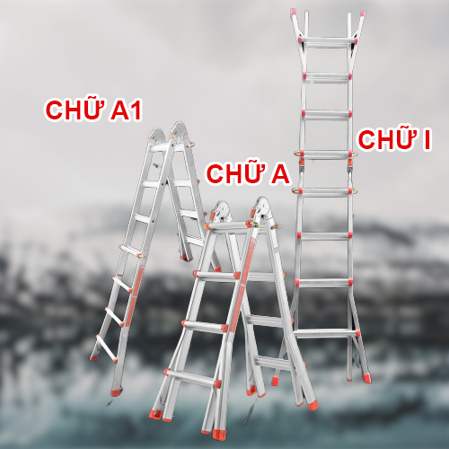 Thang Nhôm Trượt Đa Năng 6.32 Mét AD05
