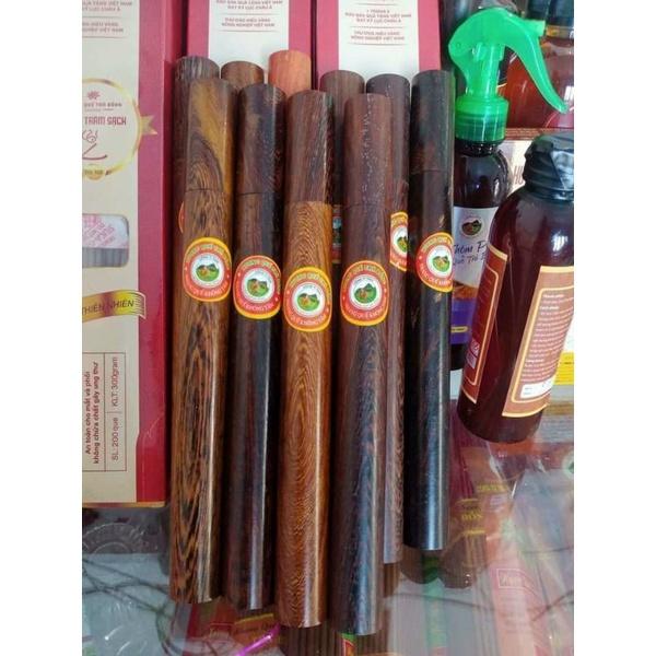 Nhang trầm /Nhang Quế không tăm sạch/ống dài 20cm/Thơm dịu nhẹ/không cay mắt/ không đen trần nhà