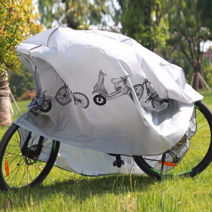 Áo trùm bạt phủ xe máy cao cấp chống nắng chống nước chất liệu bền đẹp