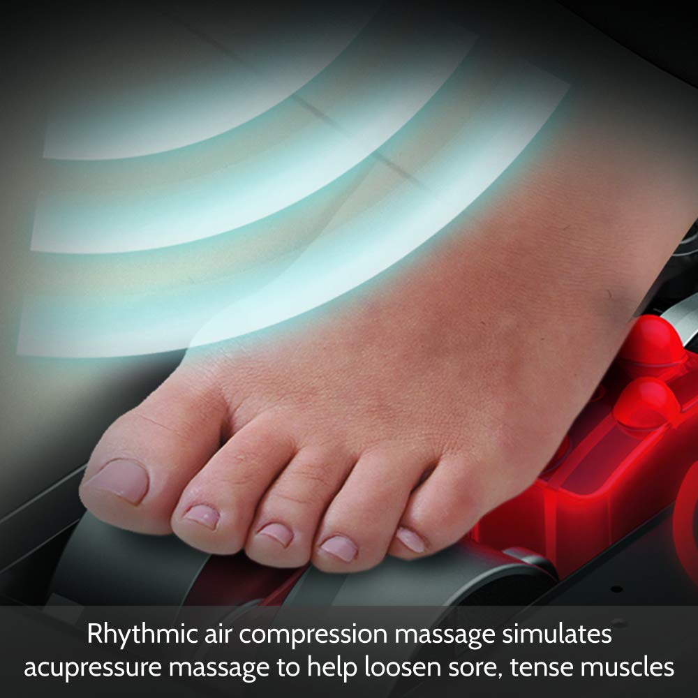 Máy massage chân USA khí nén Shiatsu 3D cao cấp , kèm nhiệt nhập khẩu USA